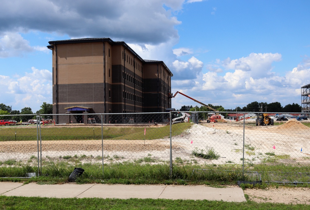 Fiscal 2019-funded barracks project is closer to completion at Fort McCoy
