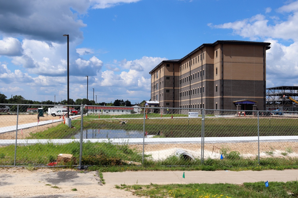 Fiscal 2019-funded barracks project is closer to completion at Fort McCoy