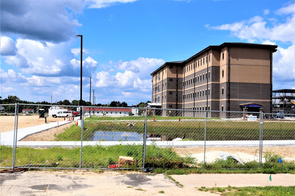 Fiscal 2019-funded barracks project is closer to completion at Fort McCoy