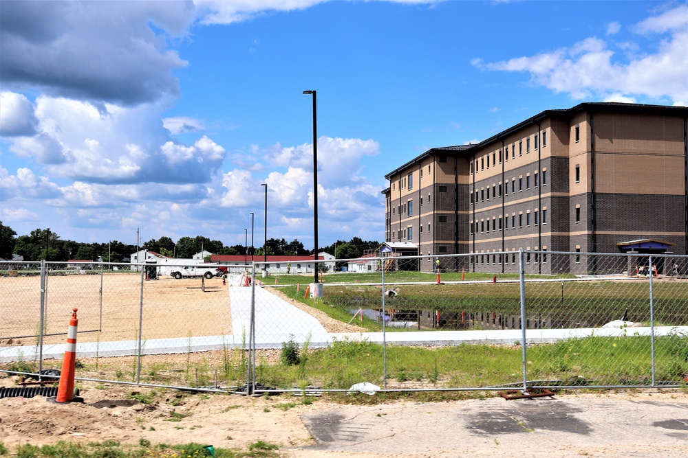 Fiscal 2019-funded barracks project is closer to completion at Fort McCoy