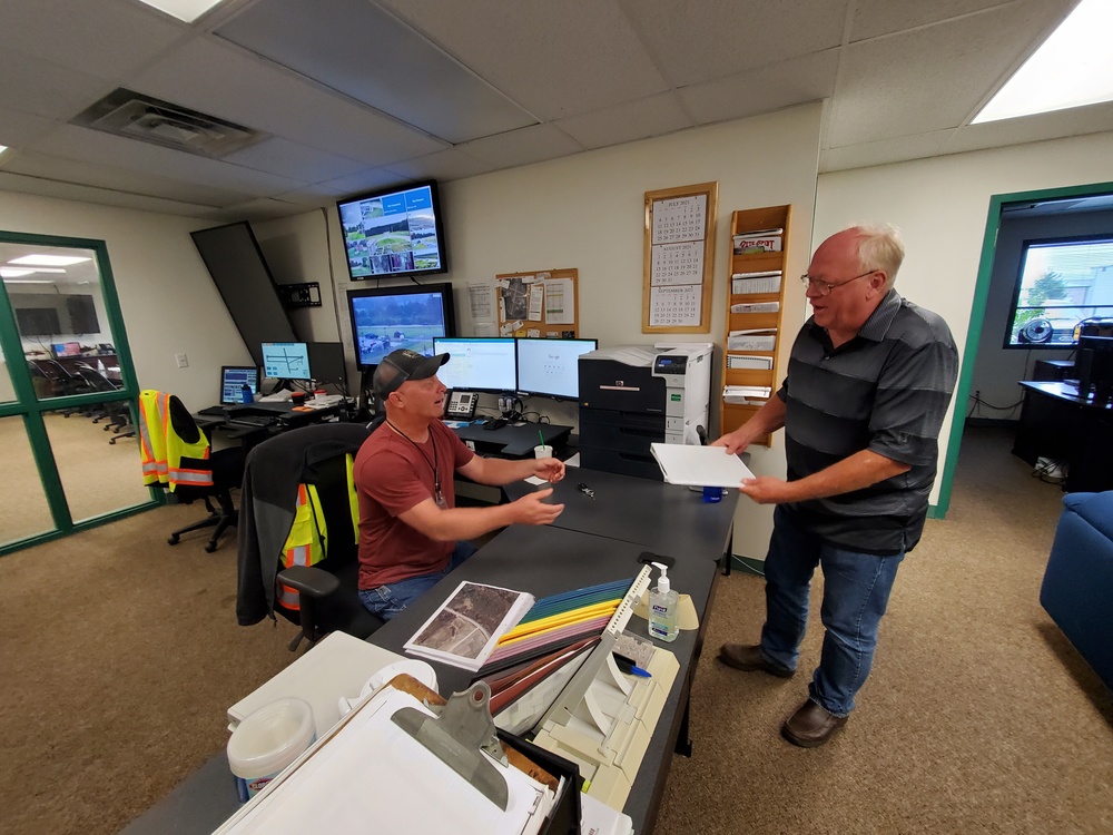 Airfield operations at Fort McCoy