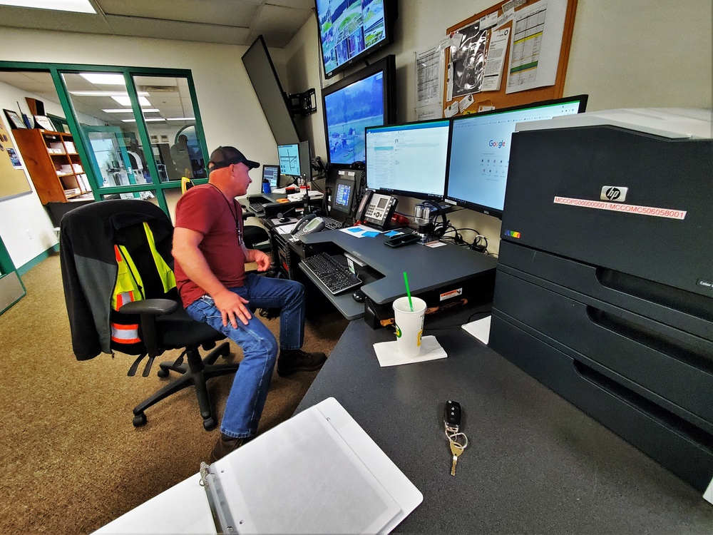 Airfield operations at Fort McCoy