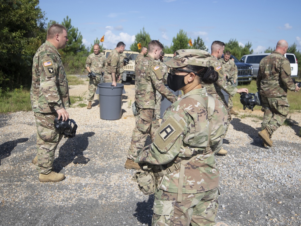 447th MP Company Mobilization Exercise