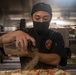 11th MEU Food Service Marines Prepare Food Aboard USS Portland