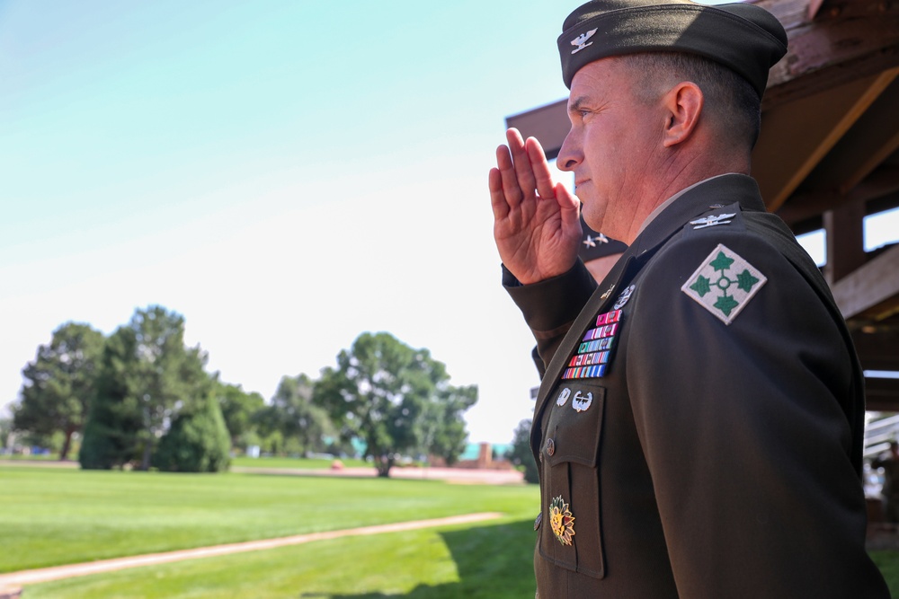 Brig. Gen. Eric Strong's Promotion Ceremony