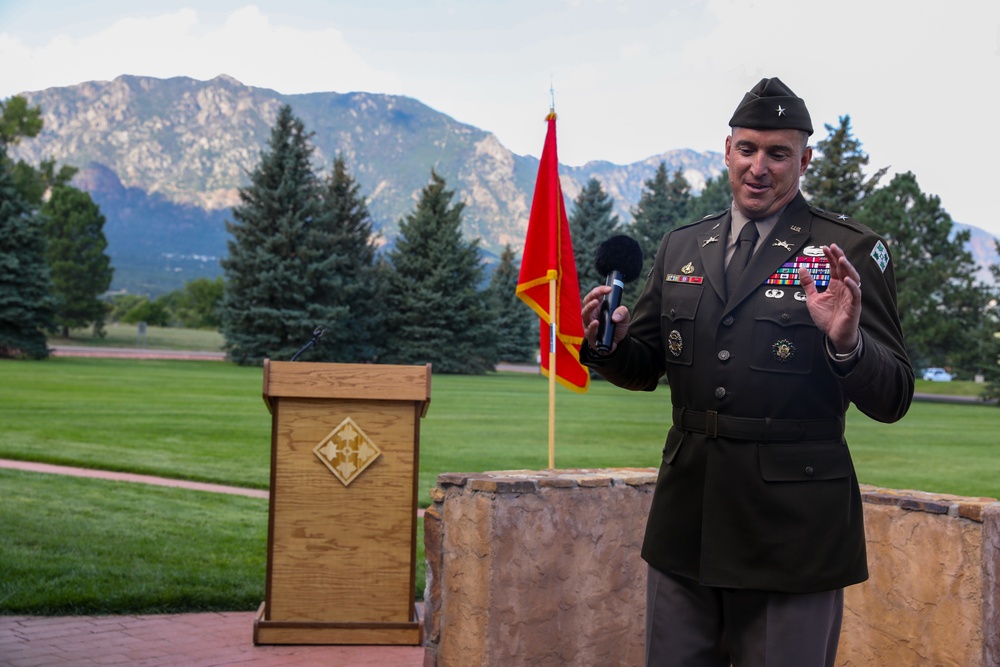 Brig. Gen. Eric Strong's Promotion Ceremony