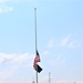 Flag-raising duty at Fort McCoy