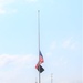 Flag-raising duty at Fort McCoy