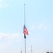 Flag-raising duty at Fort McCoy