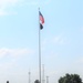 Flag-raising duty at Fort McCoy