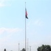 Flag-raising duty at Fort McCoy