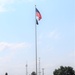 Flag-raising duty at Fort McCoy