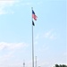 Flag-raising duty at Fort McCoy