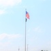 Flag-raising duty at Fort McCoy