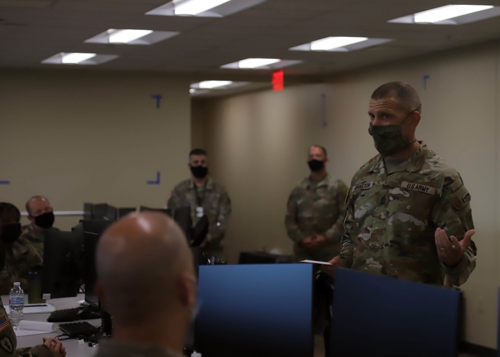 Sergeant Major of the Army Visits V Corps