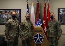 Sergeant Major of the Army Visits V Corps