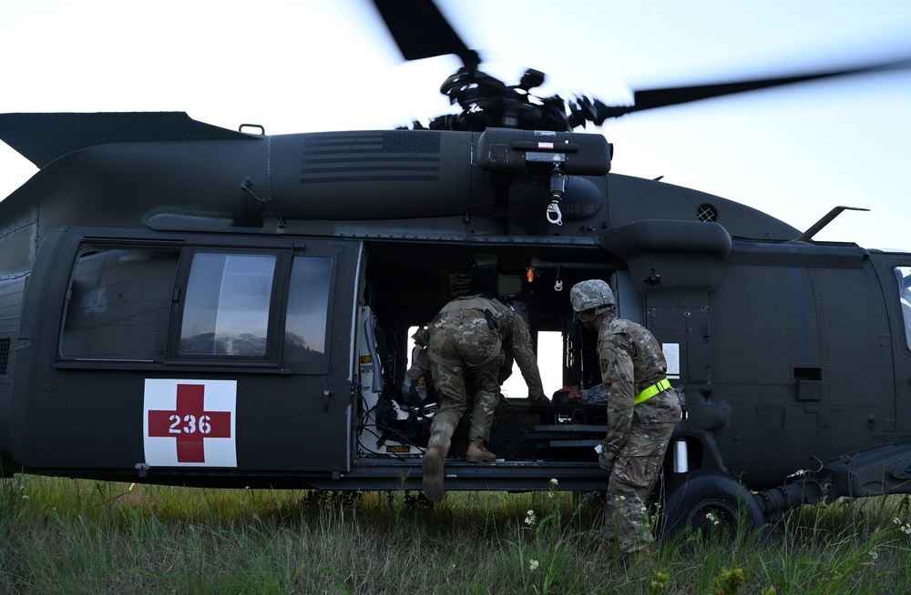 Army medical evacuations crews participate in GLOBAL MEDIC 2021