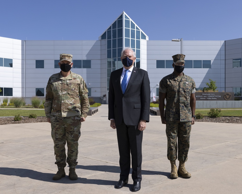 Secretary of the Air Force visits NORAD and USNORTHCOM