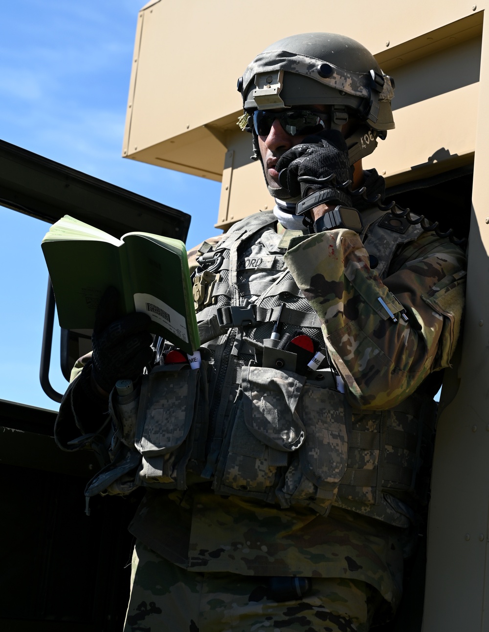 Army Reserve and Air Force Reserve practice medical evacuations