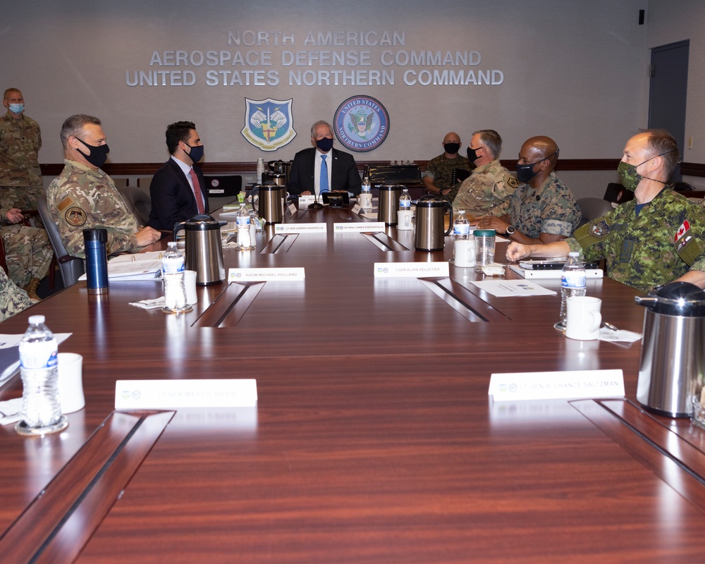 Secretary of the Air Force visits NORAD and USNORTHCOM