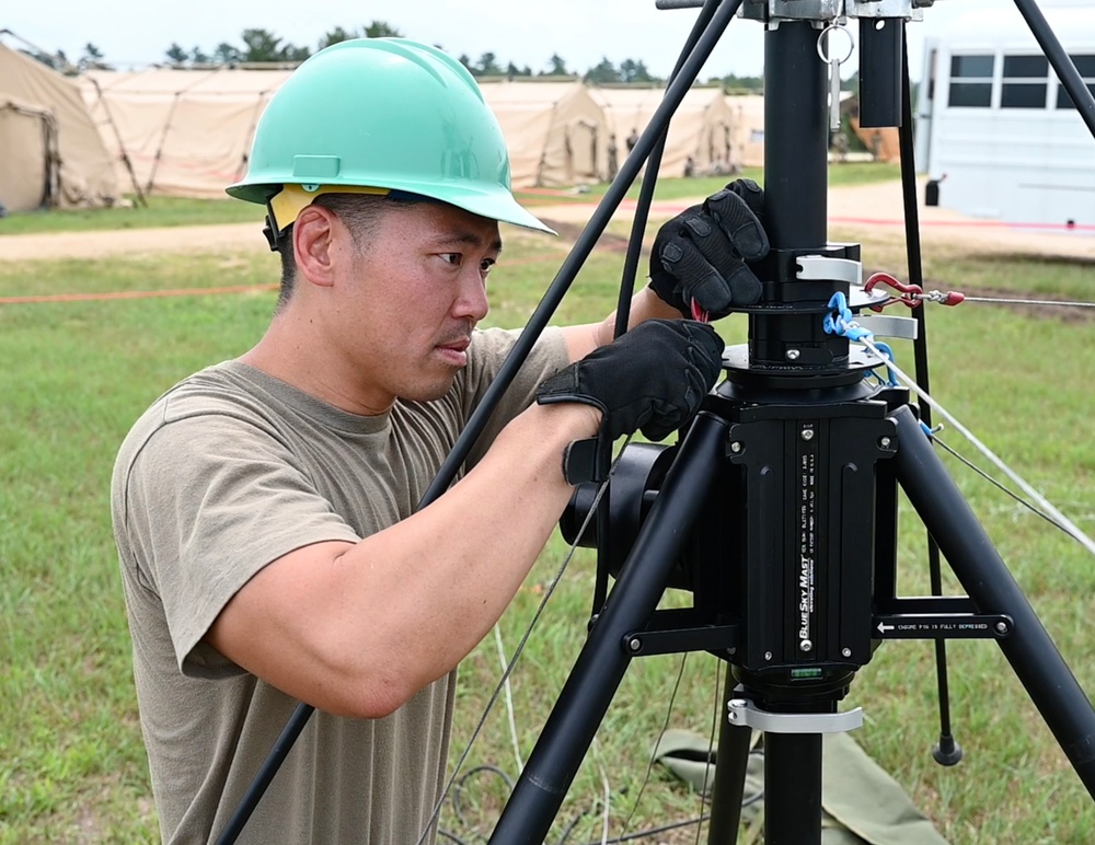 Severe Weather at exercise PATRIOT WARRIOR 2021 causes real-world damage