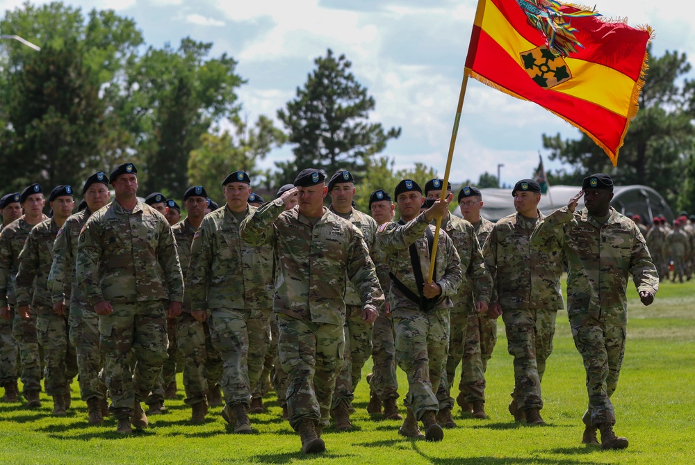 4th Infantry Division Change of Command