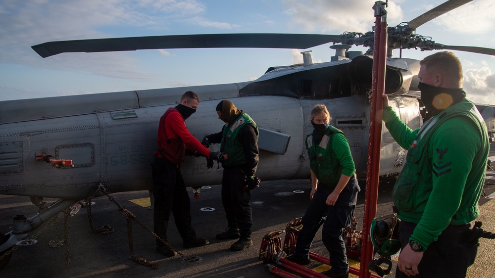 USS ESSEX Underway Operations