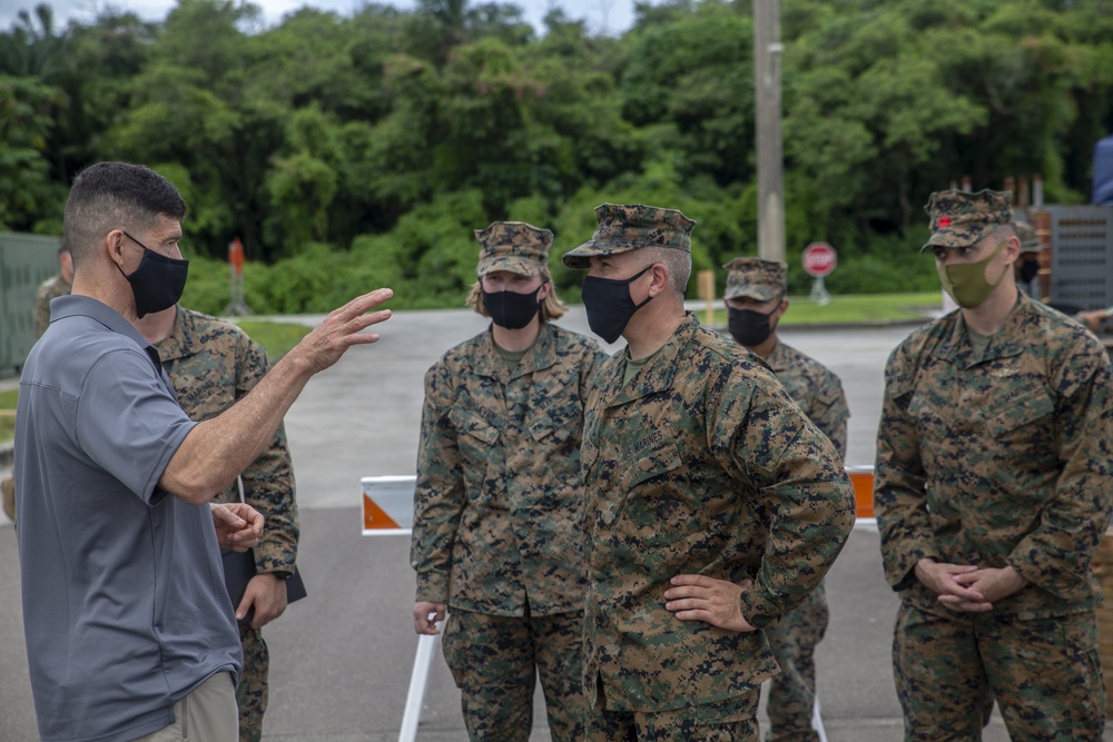 MARFORPAC Executive Director visits MCB Camp Blaz