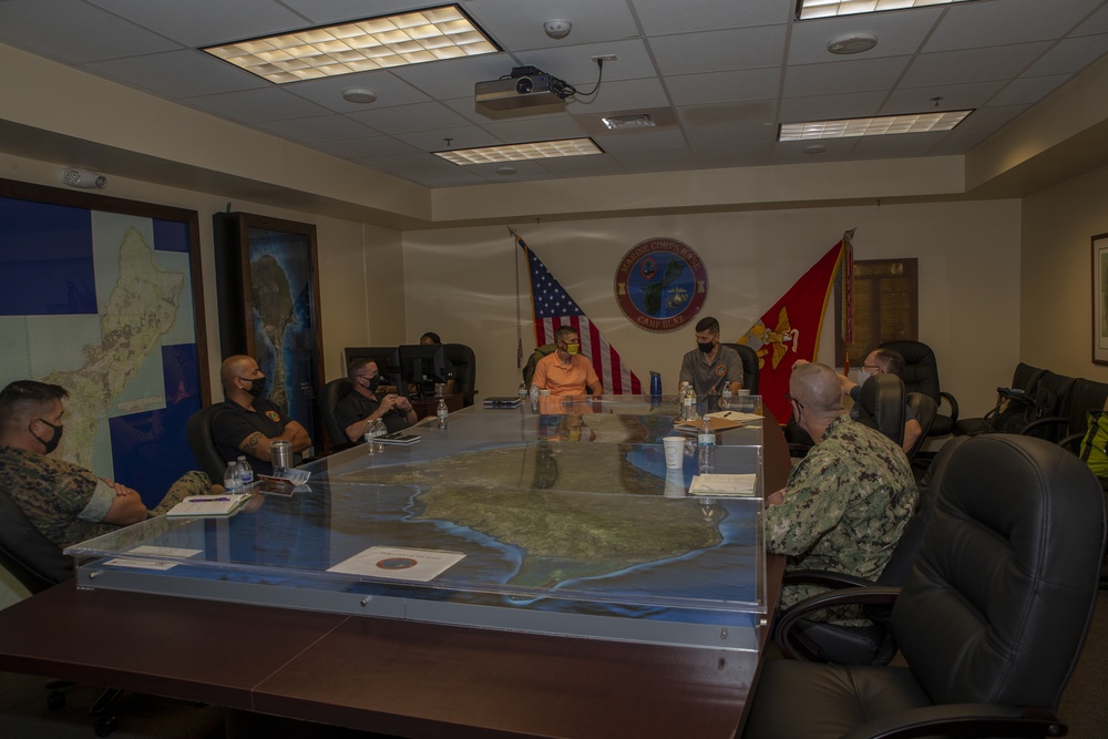 MARFORPAC Executive Director visits MCB Camp Blaz