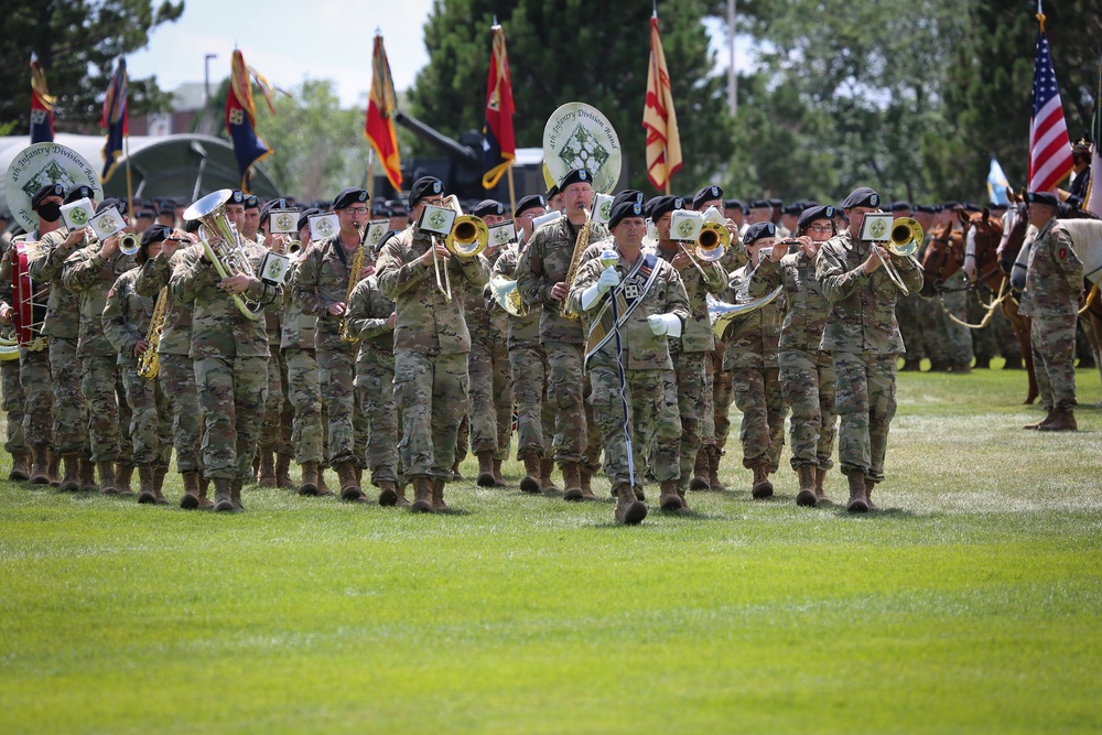 4th Infantry Division Change of Command