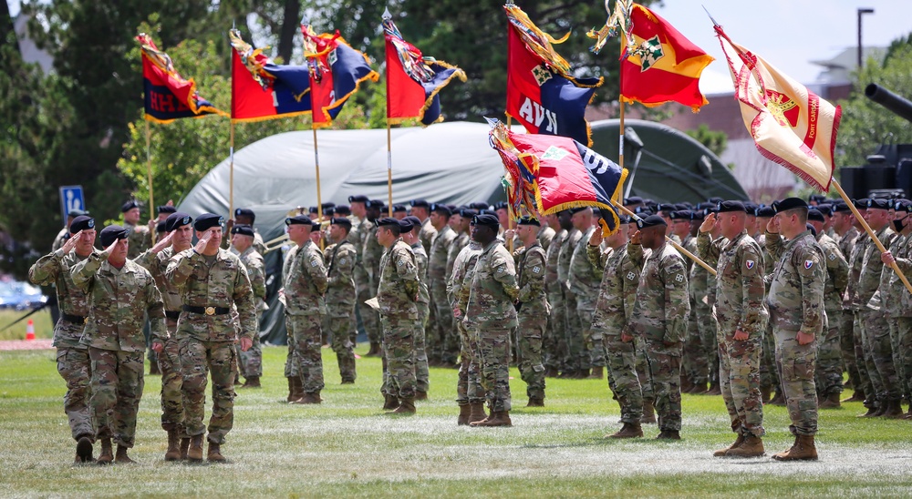 4th Infantry Division Change of Command