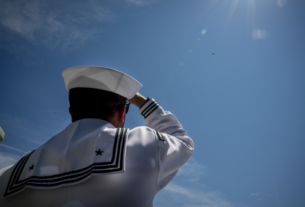 Sailors participate in the annual Atlantic City Air Show