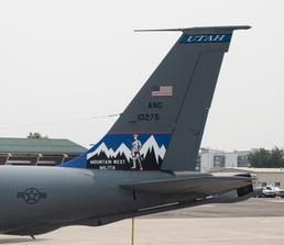 UTANG demonstrates multi-domain battlespace connectivity on KC-135
