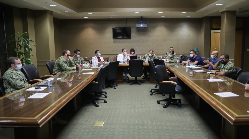 Navy medical support shadows civilians in Lafayette during COVID response