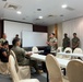 7th Engineer Support Battalion Marines prepare and present a brief to KOAMONA