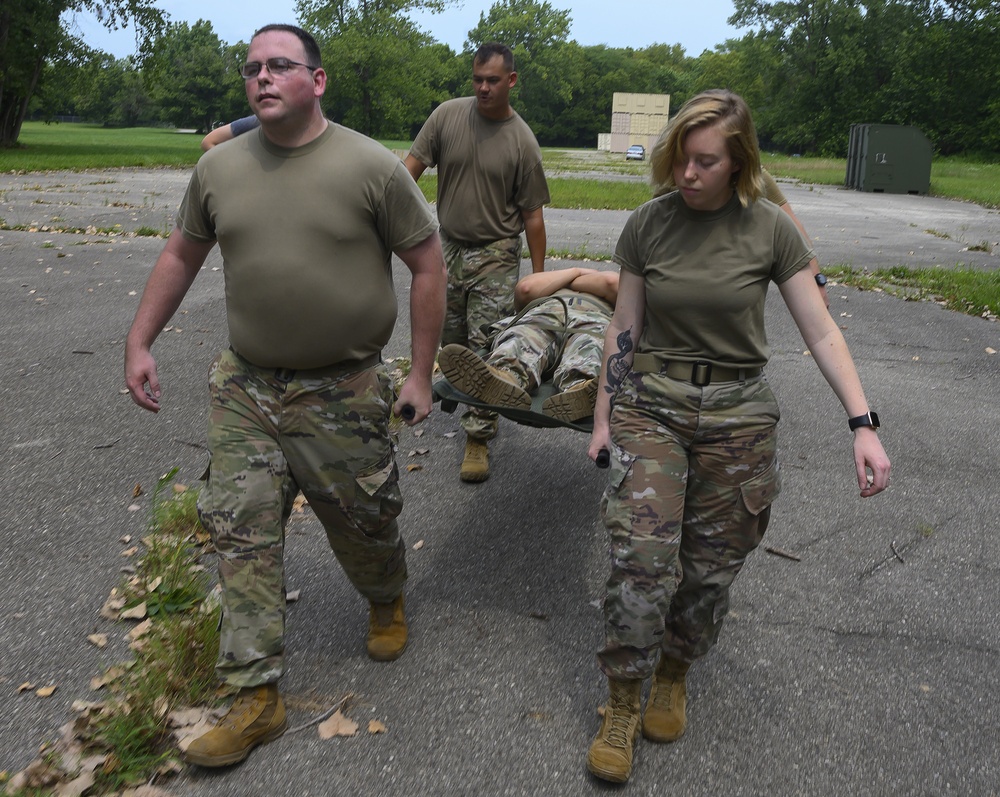 Readiness exercise simulated deployed environment