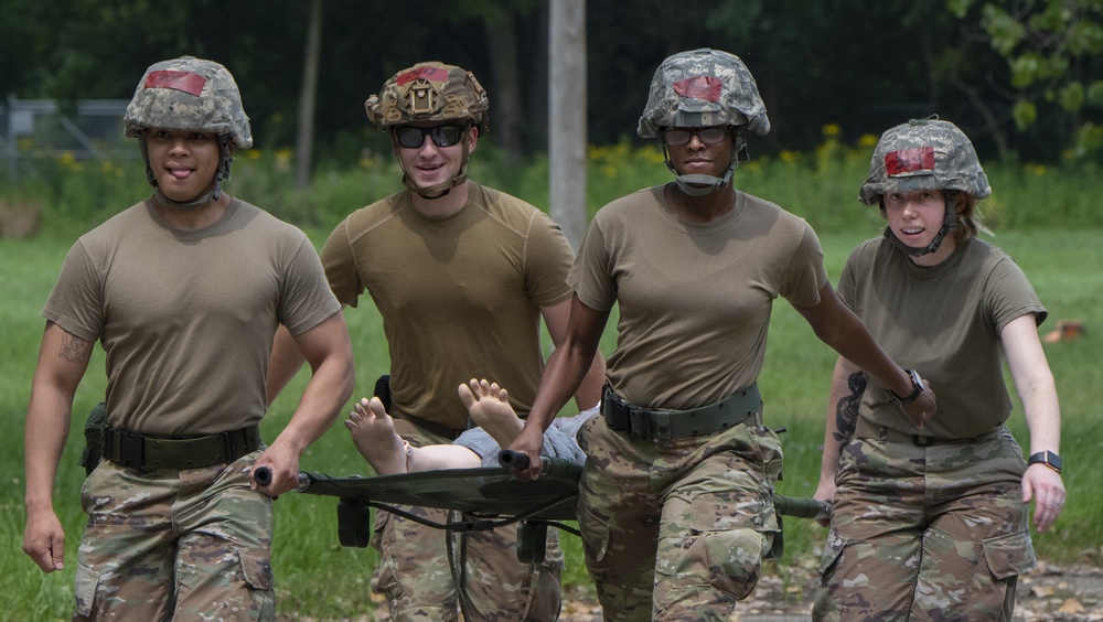 Readiness exercise simulated deployed environment