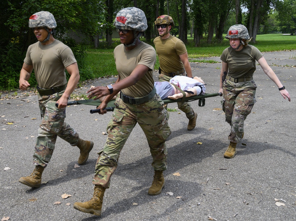 Readiness exercise simulated deployed environment