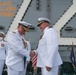 USS Abraham Lincoln change of command