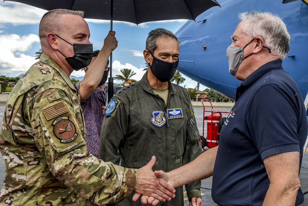 SECAF visits PACAF, emphasizes 'one team, one fight'