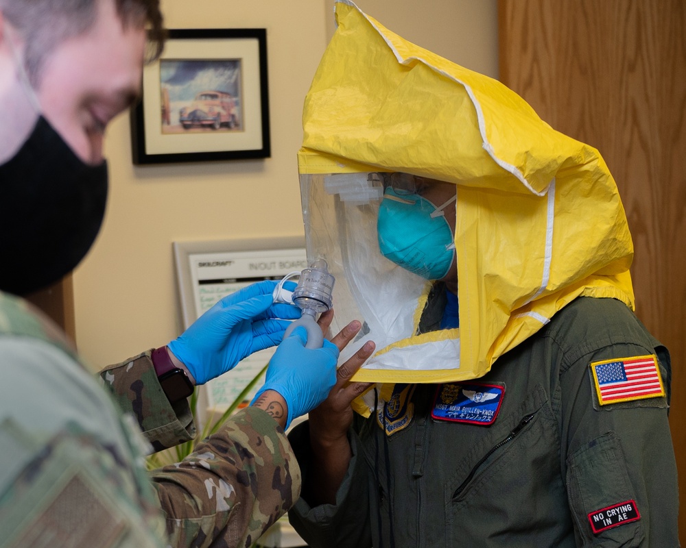 Bioenviornmental Engineering conducts mask tests
