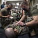 11th MEU Marines and Sailors Conduct Simulated Mass Casualty Exercise