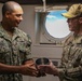 CJTF-HOA commander visits USS Monterey, Spanish Frigate Navarra