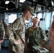 CJTF-HOA commander visits USS Monterey, Spanish Frigate Navarra