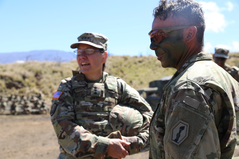 9th MSC hosts Lt. Gen. Jody J. Daniels’ visit to the Pacific Islands