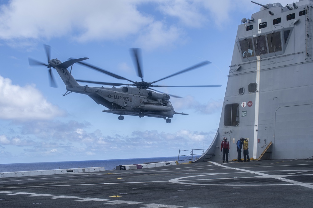Alpha Co, BLT 1/1 Marines Conduct Simulated Company Reinforced Mission