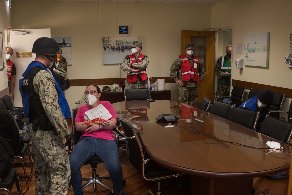 NSA Naples Participates in Region Training Assist Visit