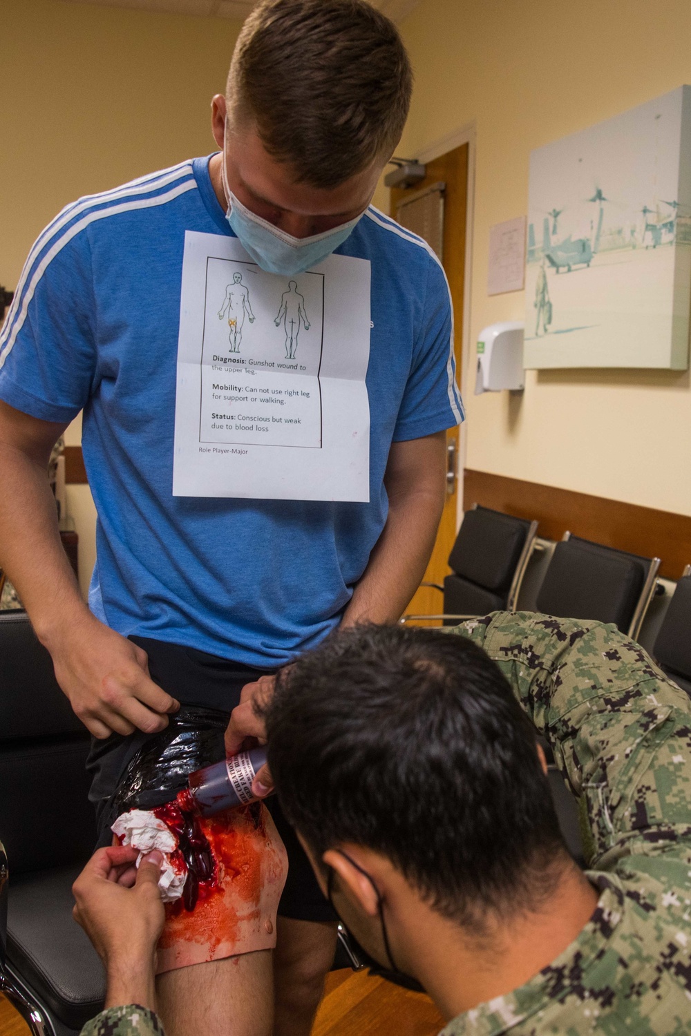 NSA Naples Participates in Region Training Assist Visit