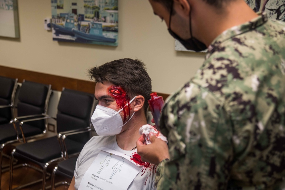 NSA Naples Participates in Region Training Assist Visit