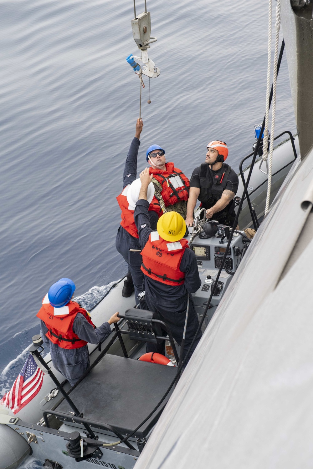 Boat Operations Aboard USS Charleston (LCS 18)